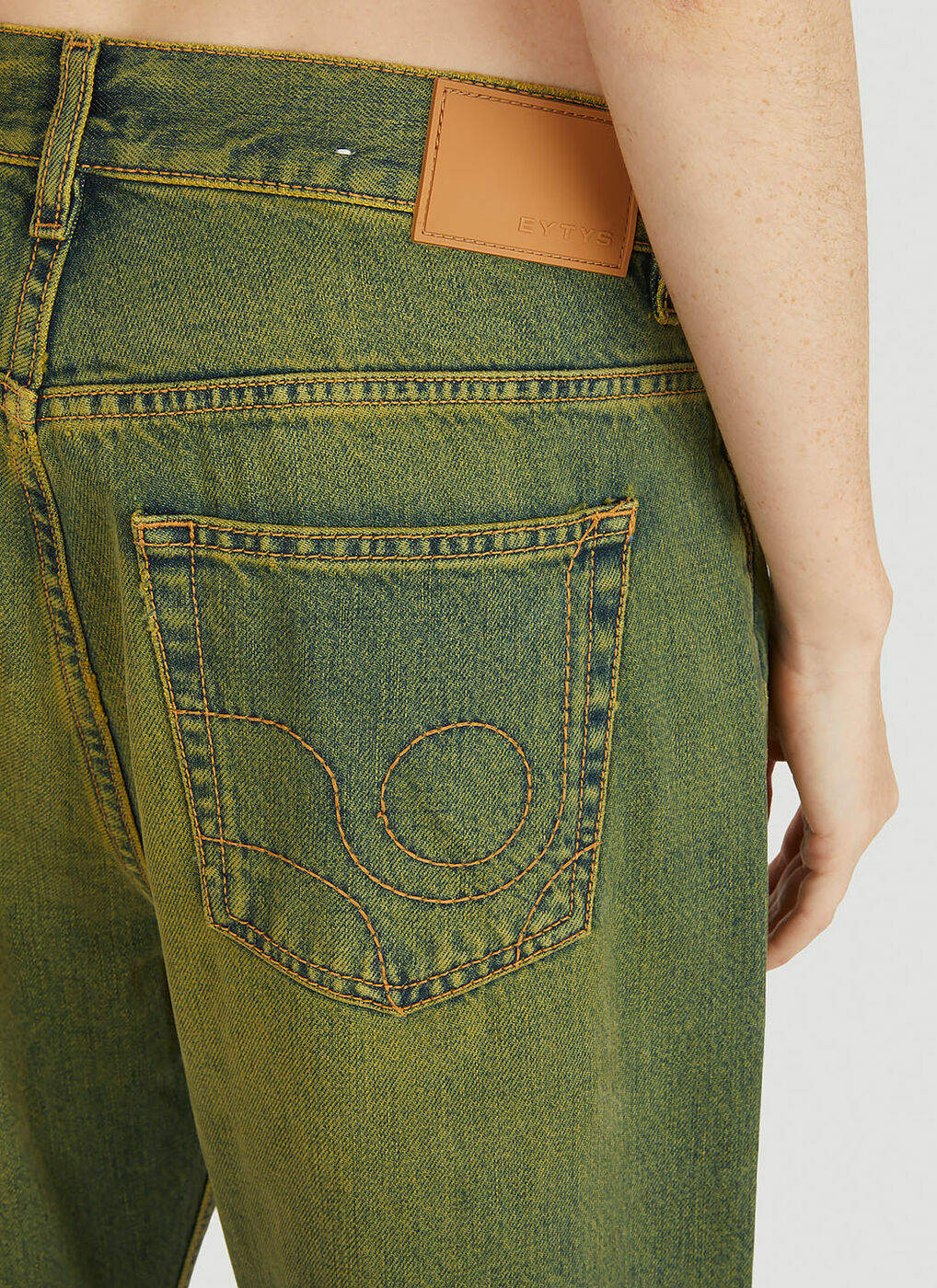 【EYTYS】AVALON MOSS Avalon Jeans in Green Eytys