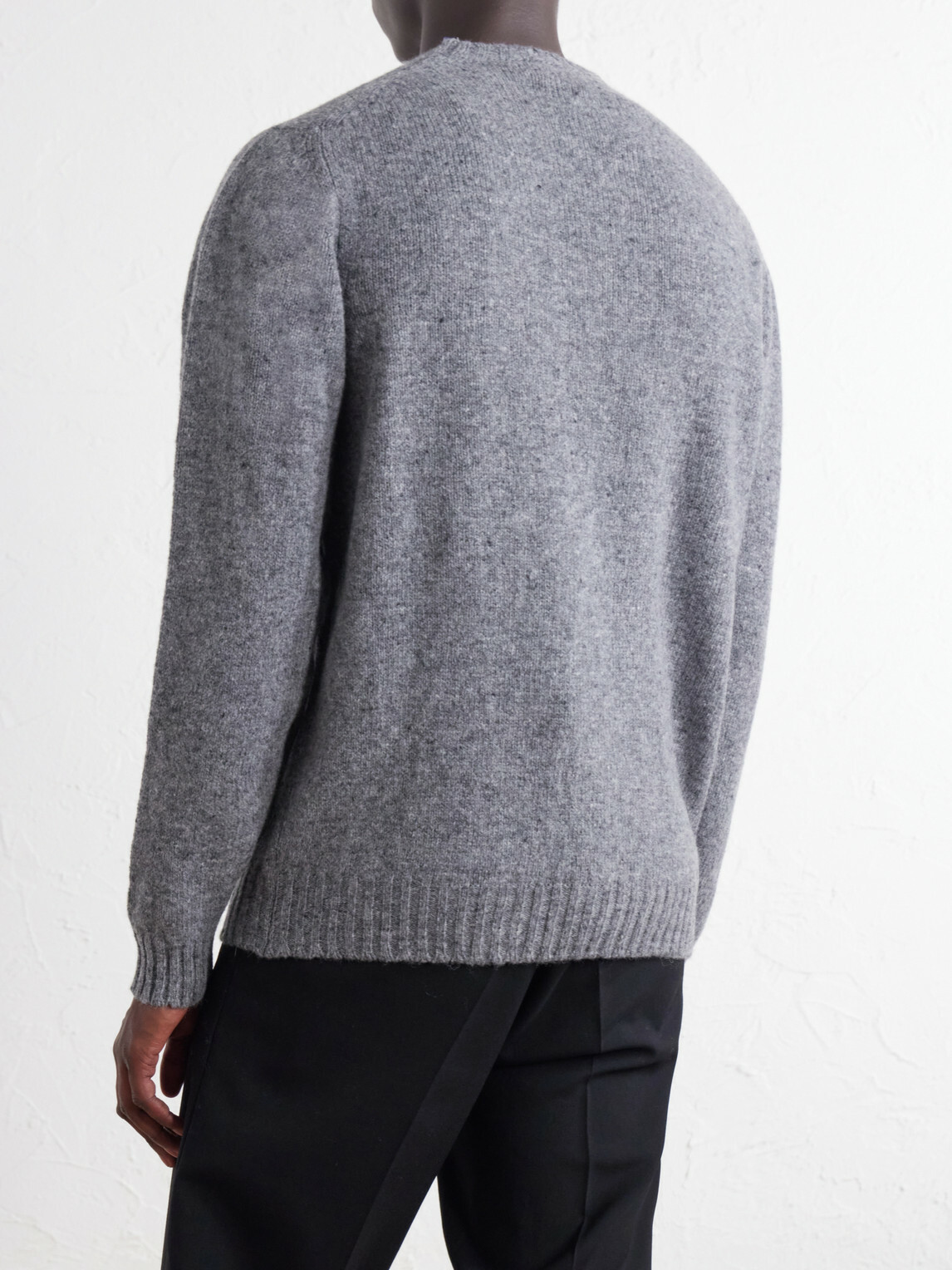 William Lockie - Aryan Wool Sweater - Gray