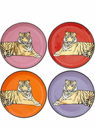 JONATHAN ADLER Set Of 4 Safari Coasters
