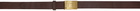 Taiga Takahashi Brown Lot.003 Hickok Belt