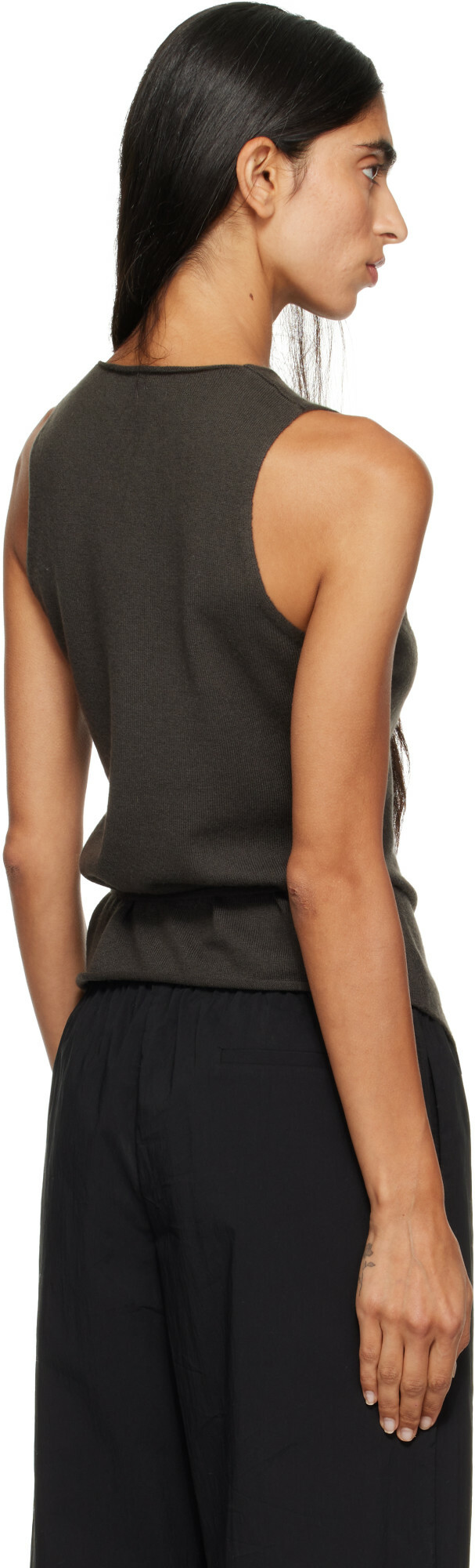 LISA YANG Khaki Nayi Top