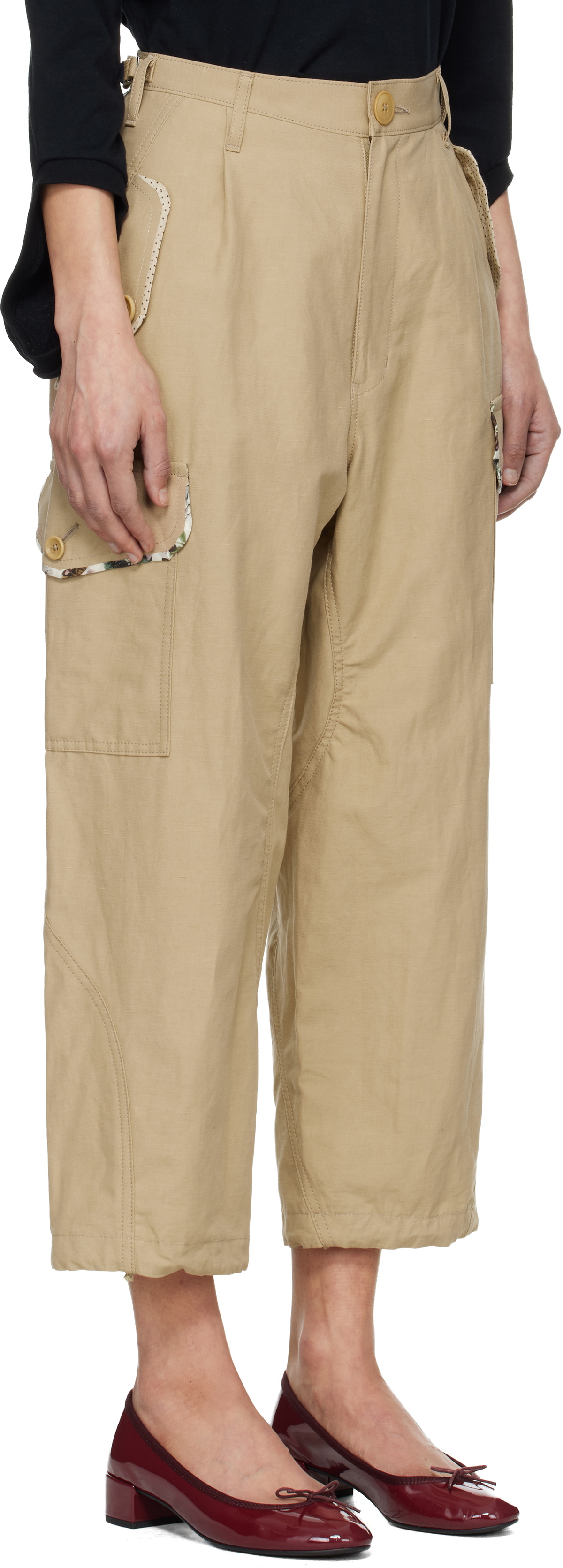 UNDERCOVER Beige UC1F1509 Cargo Pants