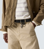 Comme des Garçons Homme Steer Oil leather belt