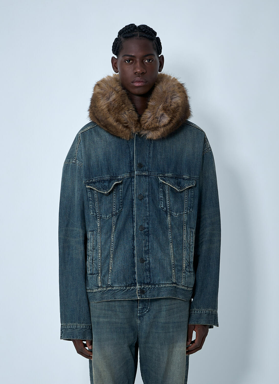 Balenciaga Boxy Denim Jacket