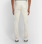 John Elliott - The Cast 2 Slim-Fit Distressed Denim Jeans - White