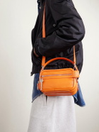 Acne Studios - Camero Embellished Textured-Leather Messenger Bag