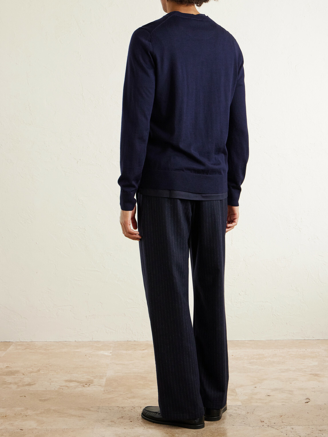Gabriela Hearst - Falco Wool Sweater - Blue