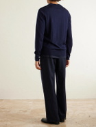 Gabriela Hearst - Falco Wool Sweater - Blue