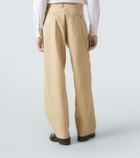 Giorgio Armani Cotton-blend straight pants