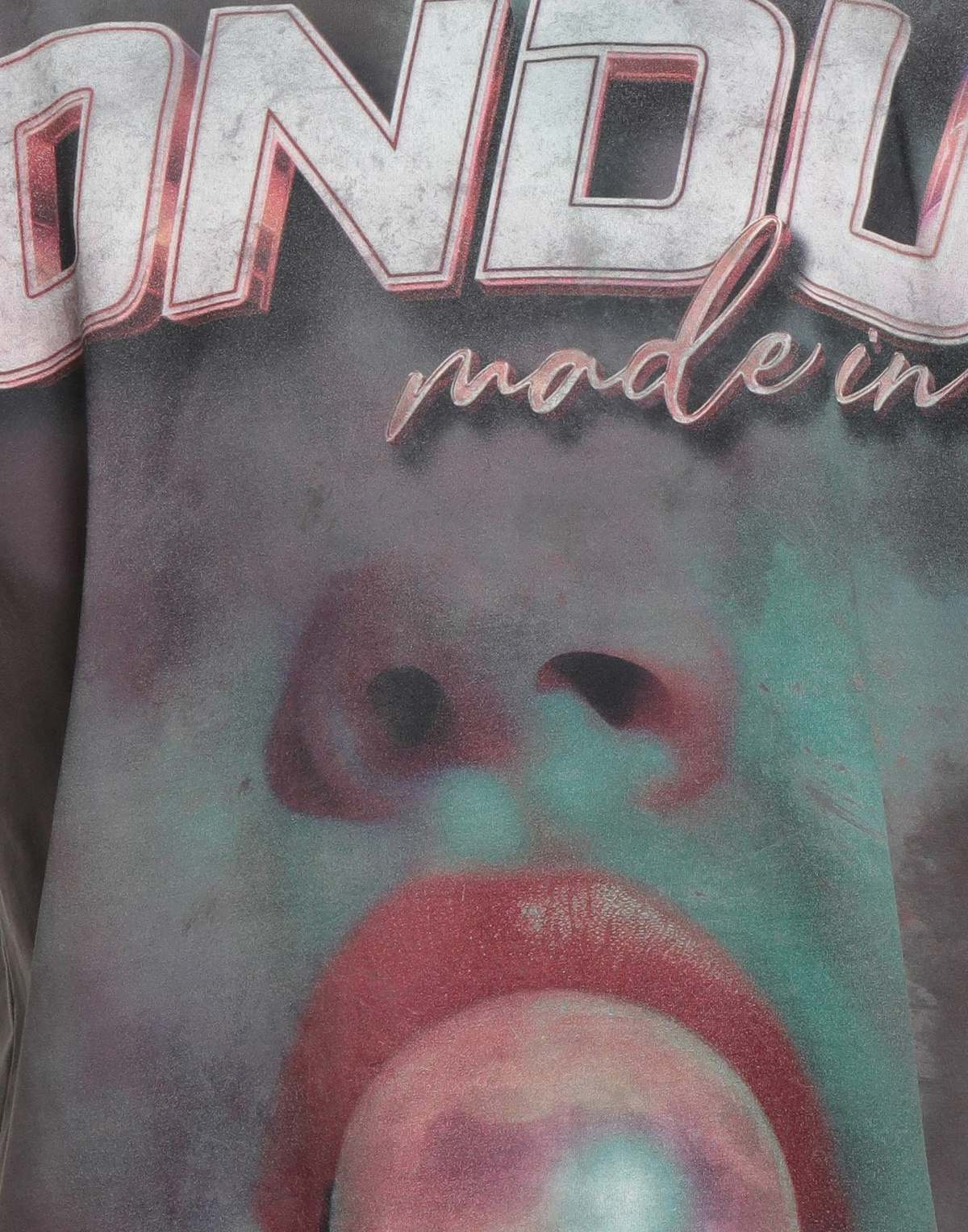 Dondup Mens T-shirt in Grey