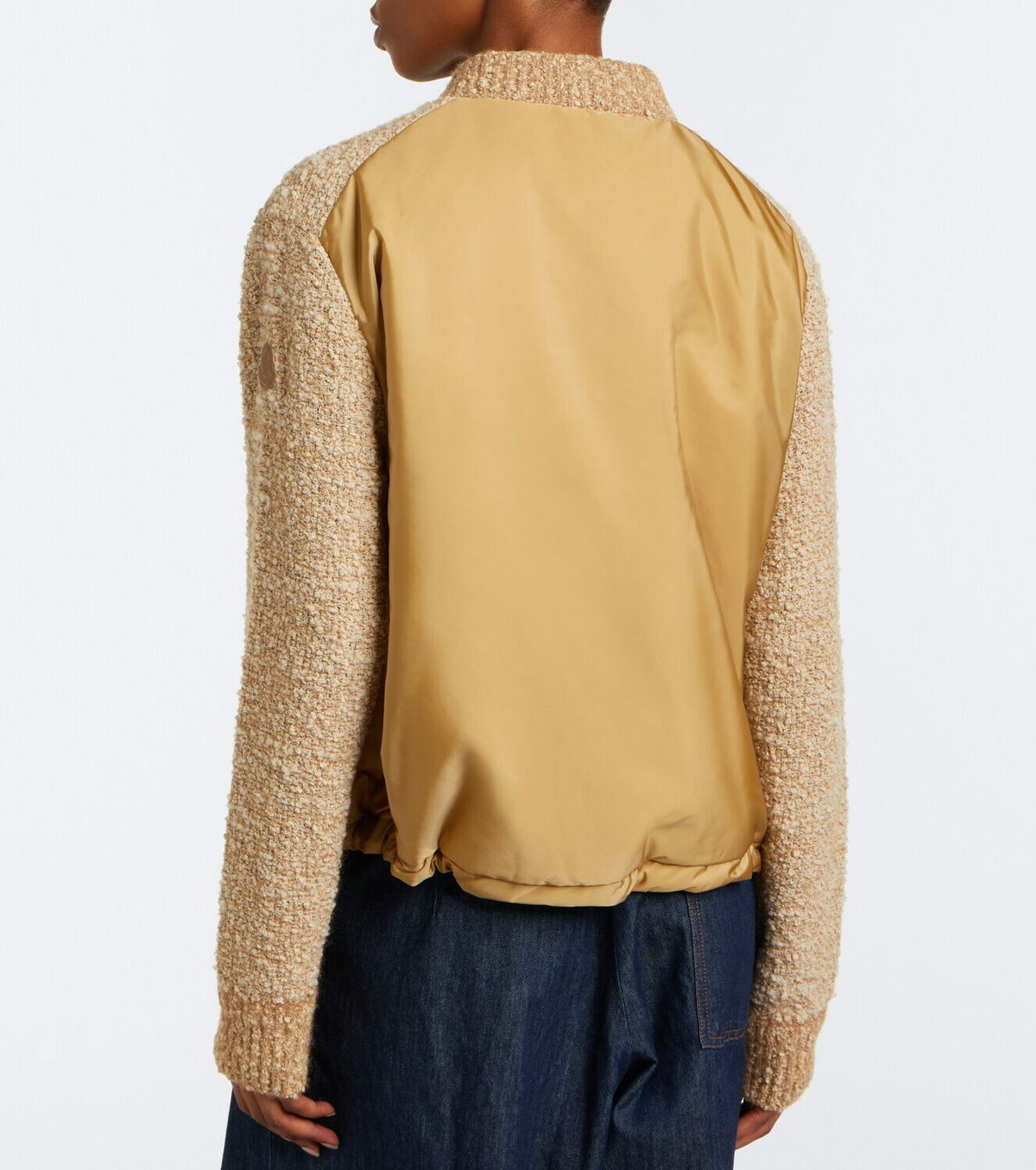 Moncler Padded bouclé cardigan