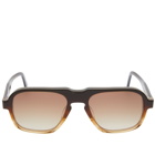 Oscar Deen Fraser Sunglasses in Mocha/Chocolate Fade 