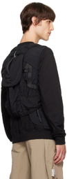 Archival Reinvent Black Architecture Vest