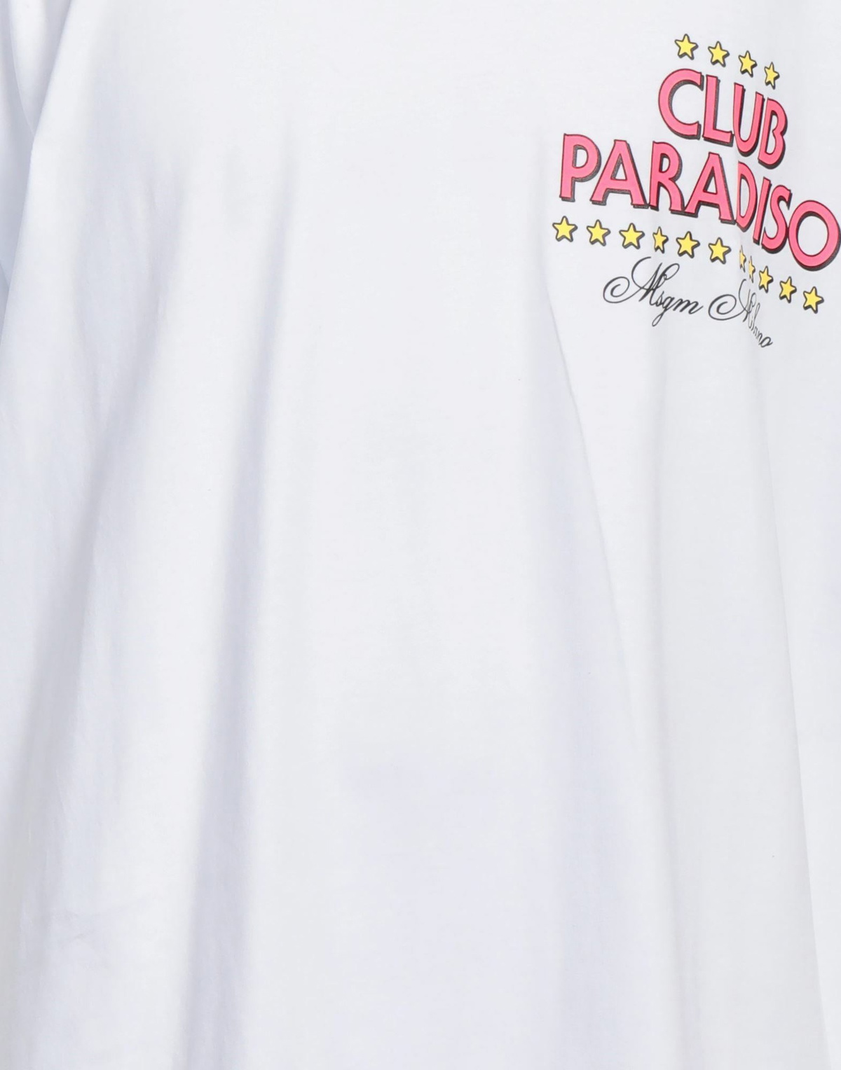 Msgm Mens T-shirt in White