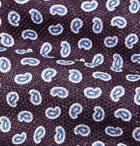 Ermenegildo Zegna - 8.5cm Paisley-Print Silk Tie - Purple