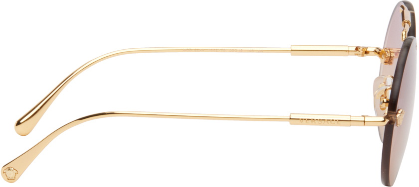 versace sunglasses gold medusa