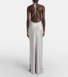 Y/Project Satin maxi dress