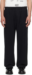 Bode Black Sideline Sweatpants
