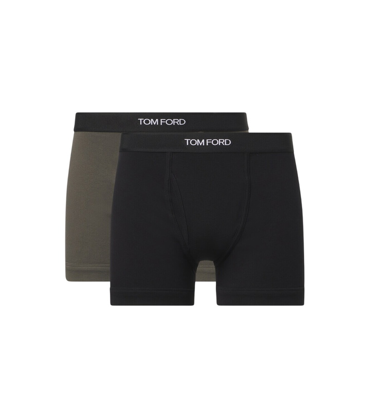 Photo: Tom Ford Set of two cotton-blend boxer briefs