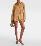 Oséree Lumière lamé shirt