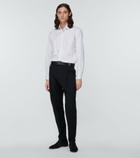 Christian Louboutin - Marquees spiked suede loafers