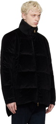 Paul Smith Black Quilted Down Coat