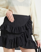 Maje Womens Mini skirt in Black