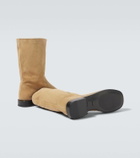 Lemaire Soft Workwear suede ankle boots