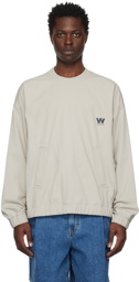 Wooyoungmi Gray Kangaroo Pocket Sweatshirt
