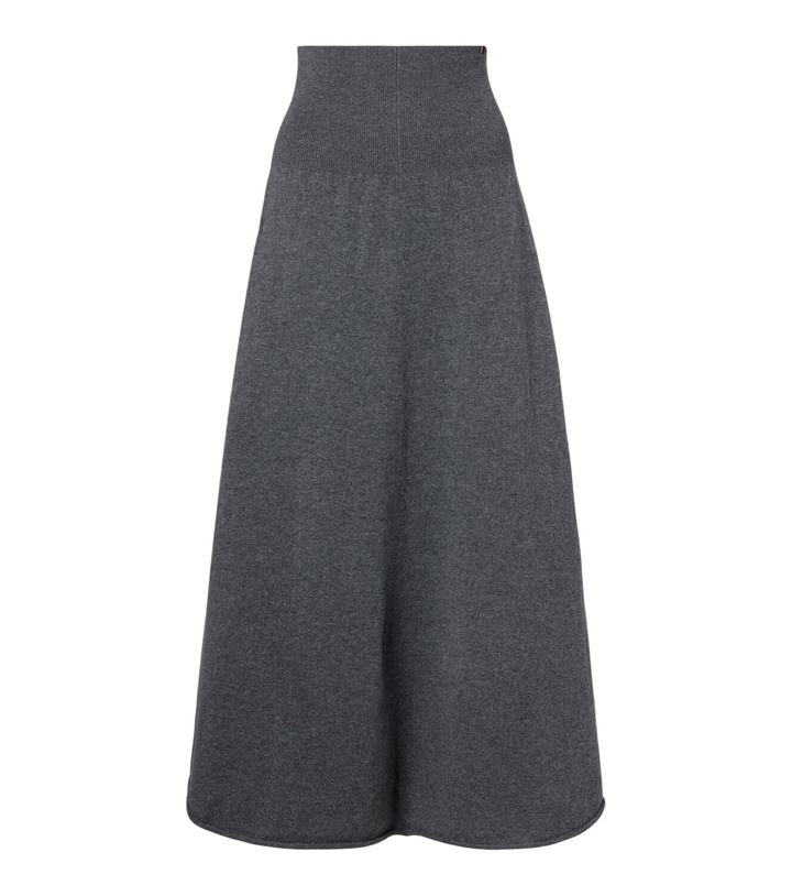 Photo: Extreme Cashmere N°388 Ease cashmere-blend maxi skirt
