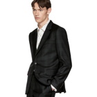 Paul Smith Green and Black Loro Piana Check Suit