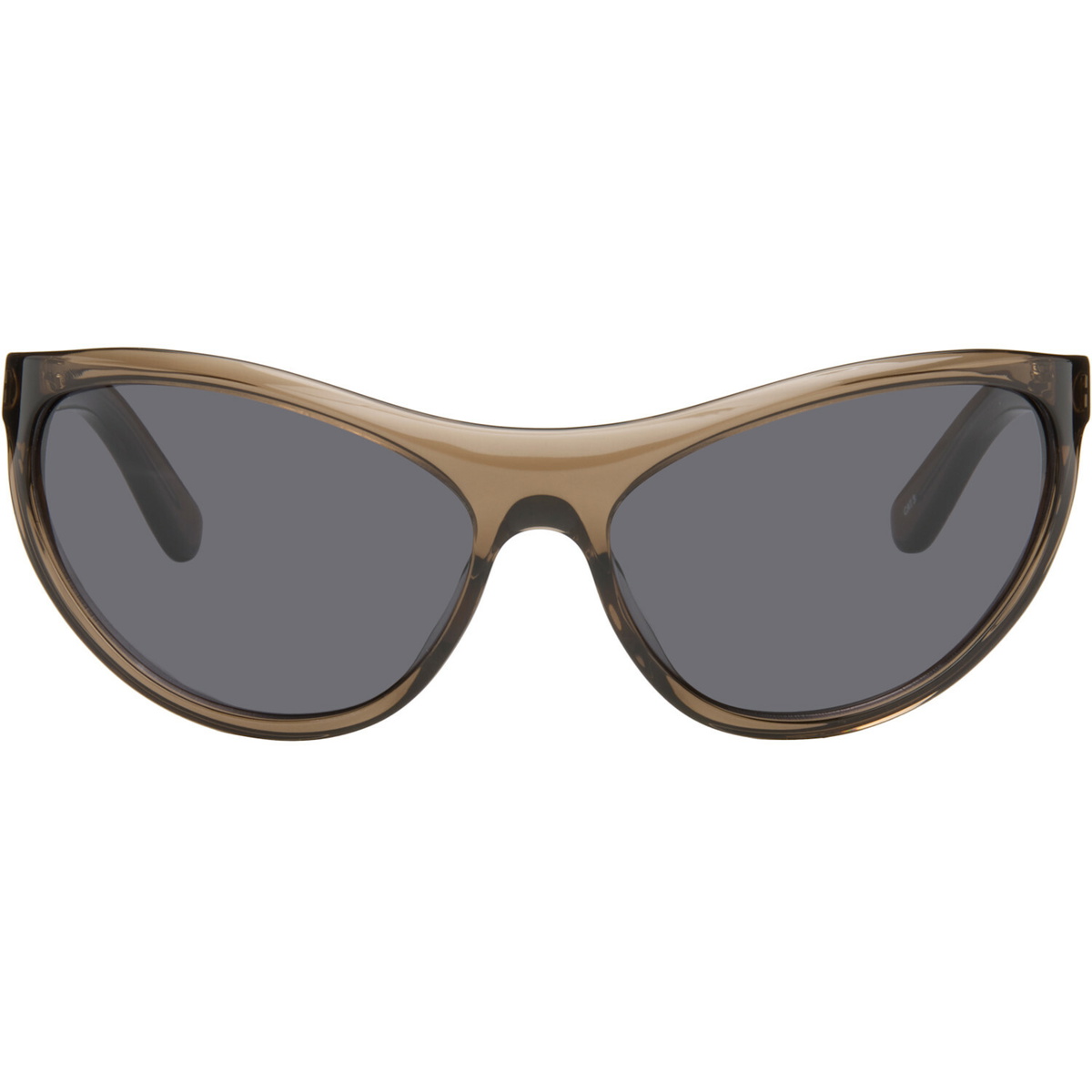 THISTLES Brown 'The Lex' Sunglasses