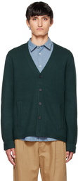 A.P.C. Green Gabriel Cardigan