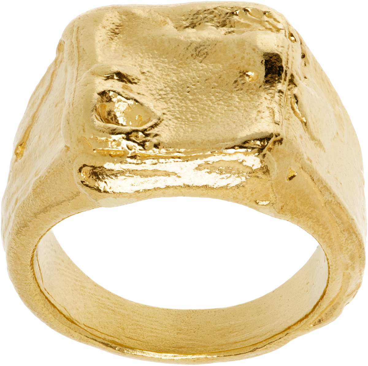 【ALIGHIERI】 The Gilded Frame gold-plated ring リング Alighieri Gold 'The Gilded Frame' Ring Alighieri