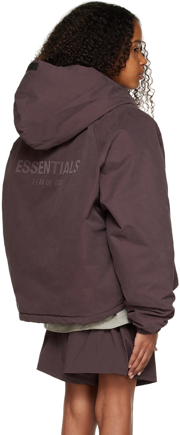 Essentials Kids Purple Full Zip Jacket Essentials