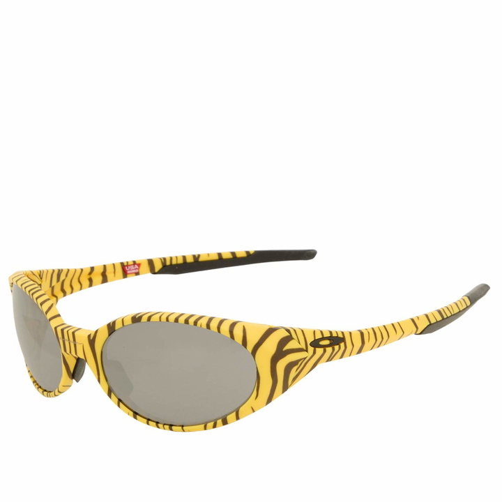 Photo: Oakley Eye Jacket Redux Sunglasses in Yellow Benga/Prizm Black 