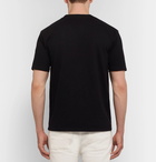 Acne Studios - Bemabe Crayfish Embroidered Cotton-Jersey T-Shirt - Men - Black