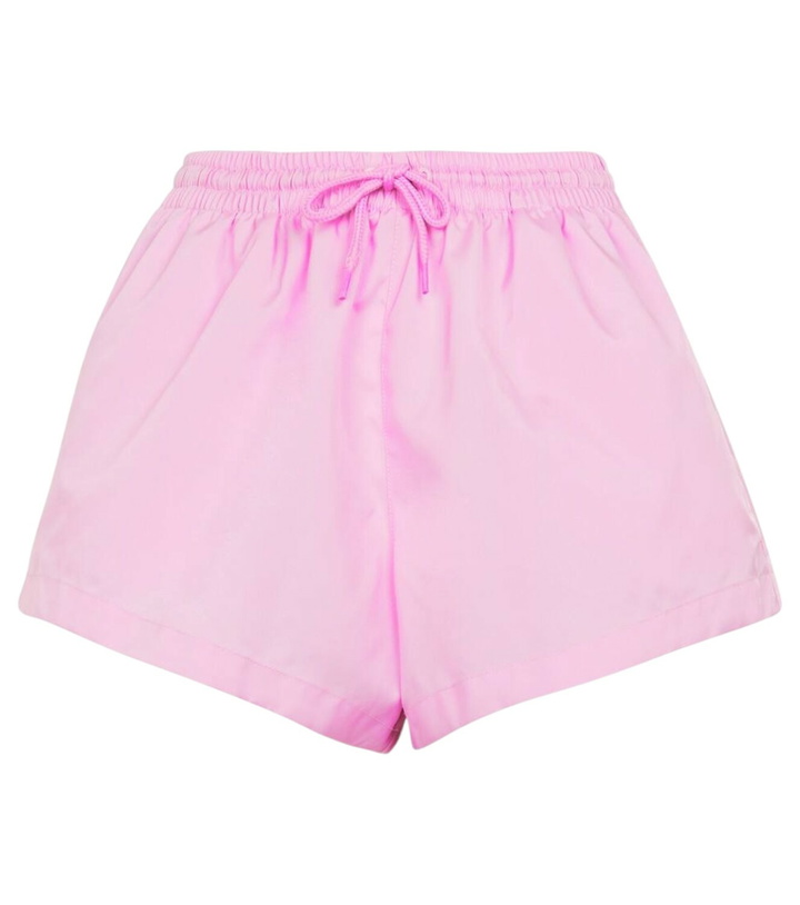 Photo: Wardrobe.NYC Spray nylon shorts