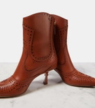 Zimmermann Eliot 65 leather ankle boots