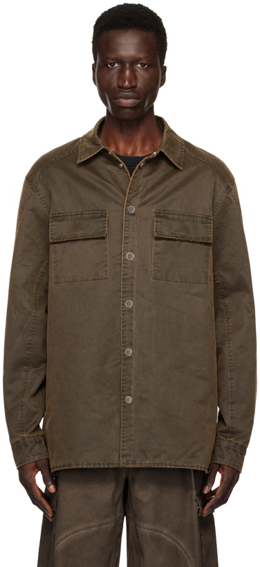 Photo: Han Kjobenhavn Brown Washed Shirt