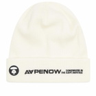 Men's Aape AAPE NOW BEANIE in Ivory 