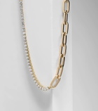 Bucherer Fine Jewellery 18kt gold chain necklace with diamonds