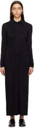 Filippa K Black Slim Maxi Dress