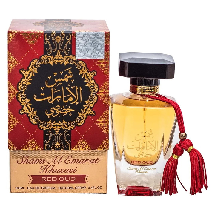 Photo: Ard Al Zaafaran Unisex Shams Al Emarat Khususi Red Oud EDP Spray 3.4 oz Fragrances 6276717462156