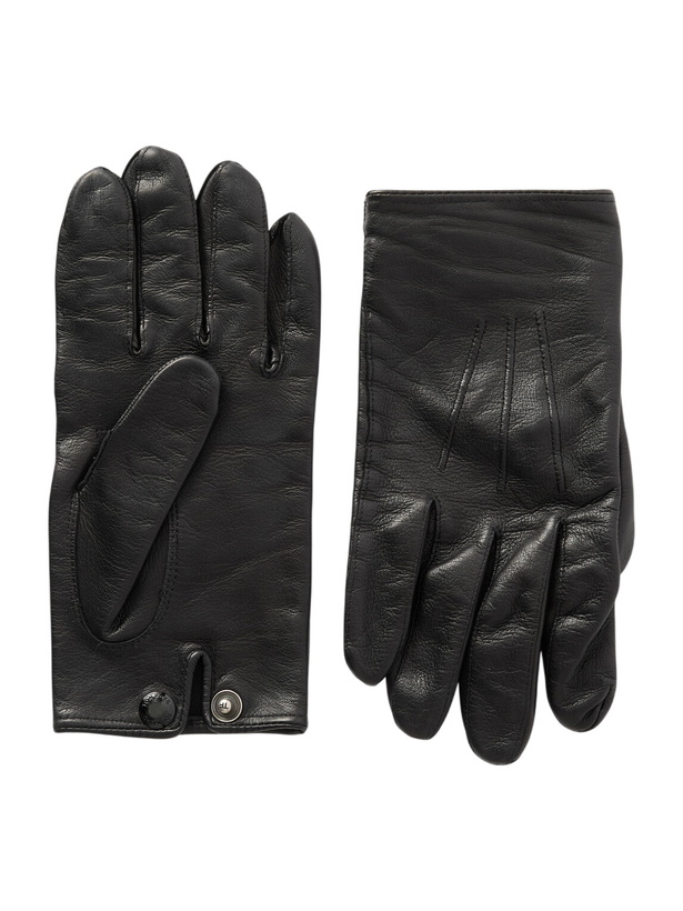 Photo: TOM FORD - Leather Gloves - Black