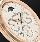 Jaeger-LeCoultre - Master Ultra Thin Perpetual Automatic 39mm 18-Karat Rose Gold and Alligator Watch, Ref. No. 1302520 - Neutrals