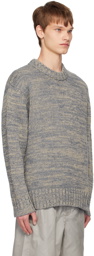 NORSE PROJECTS Blue & Beige Rasmus Sweater