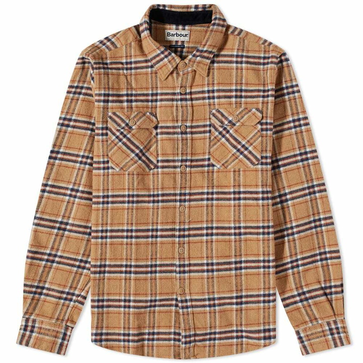 Photo: Barbour Men's Winter Overshirt in Sandstone