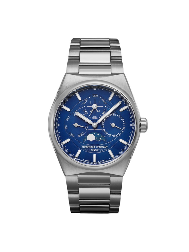 Photo: Frederique Constant - Highlife Automatic Perpetual Calendar Moon-Phase Stainless Steel Watch, Ref. FC-775N4NH6B