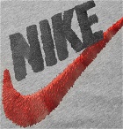 Nike - Logo-Print Cotton-Jersey T-Shirt - Gray